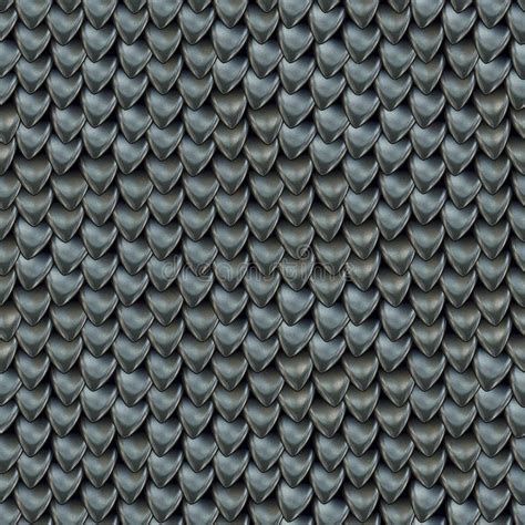 Seamless Texture Of Metallic Dragon Scales Reptile Skin