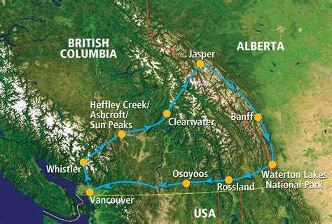 Western Canada Rocky Mountain Experience Standard Tripcentral