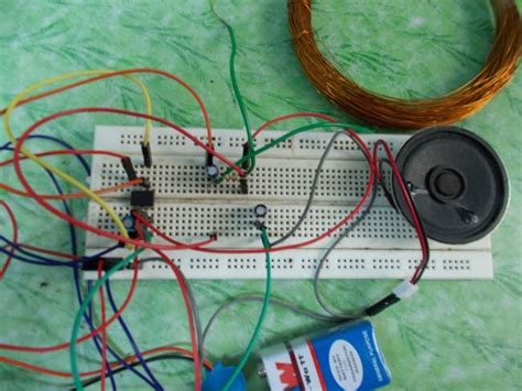 Simple Metal Detector Circuit Metal Detector Detector Electronics Circuit