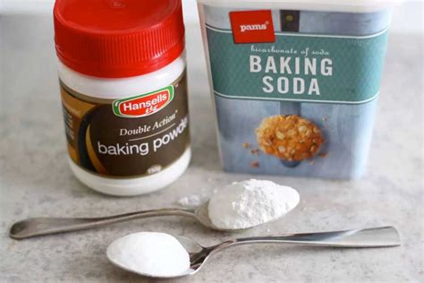 BAKING POWDER VS BAKING SODA