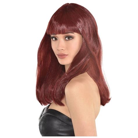 Electra Auburn Halloween Costume Wig In 2020 Red Brown Hair Red Wigs Red Lace Front Wig