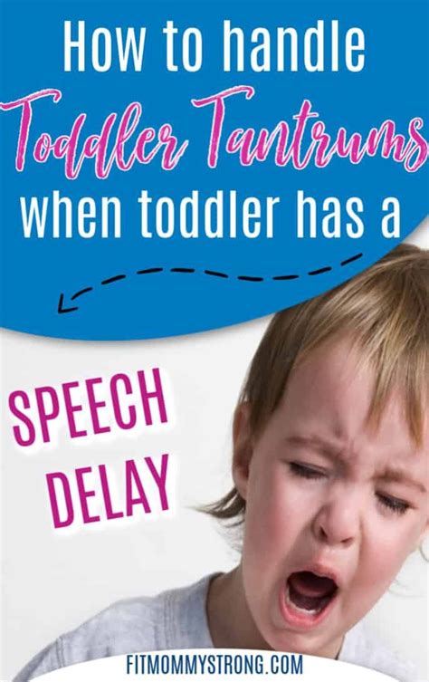 If You Need Help Taming Your Speech Delayed Toddlers Tantrums Use
