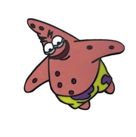 Evil Patrick Spongebob Enamel Pin Hat Backpack Jacket Lapel Pin In Pins