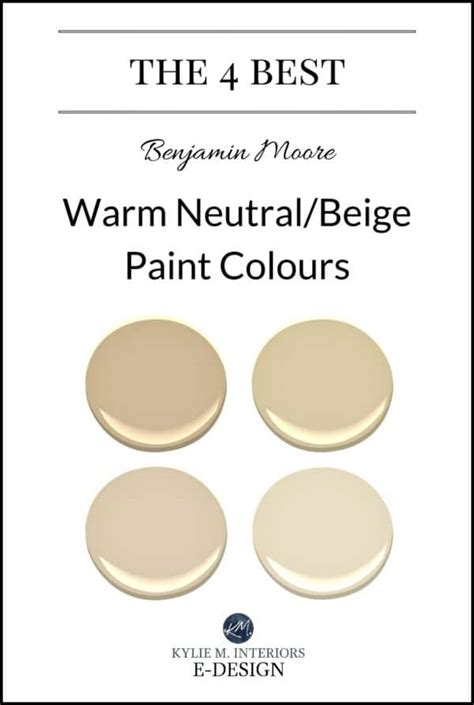 4 Beautiful Benjamin Moore Warm Neutral Paint Colours Kylie M Interiors