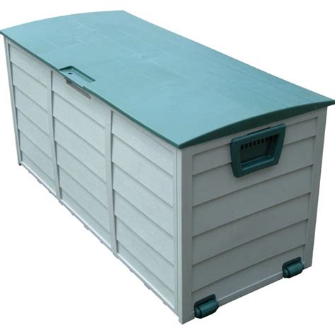 With these sheds or deck boxes, you can keep small items you do not use often, neatly packed away. Trademark Tools™ Heavy Duty Outdoor Storage Box - 215155 ...