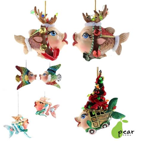 Kissing Fish Christmas Ornaments Kissing Fish Christmas Ornaments From