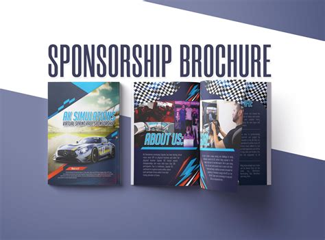 Car Racing Sponsorship Brochure By Graphicdawn Studio On Dribbble