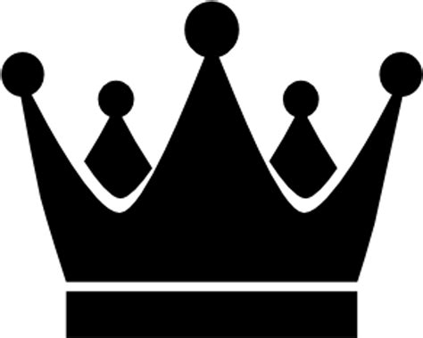 King Crown Logo Black Background
