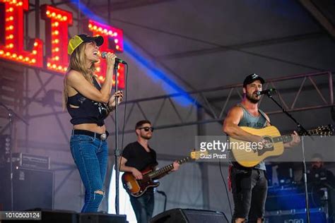 Kaci Brown And Sam Gray Of Brown And Gray Performs At The Watershed News Photo Getty Images