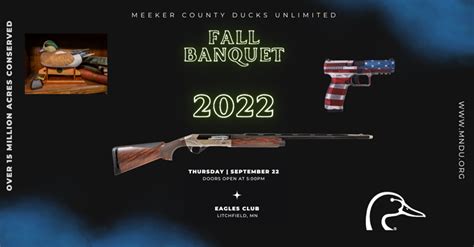 Meeker County Ducks Unlimited Fall 2022 Thu Sep 22 2022
