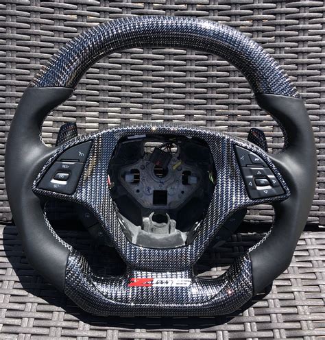Ivan Tampi Customs C7 Corvette Steering Wheel In Carbon Fiber 2014