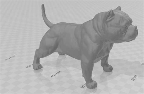 stl file american bully・3d printing template to download・cults