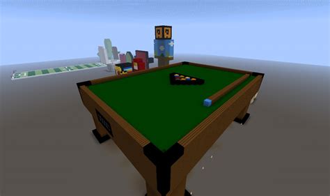 How to diy home made howto homemade. Giant BILLIARD TABLE! Minecraft Map