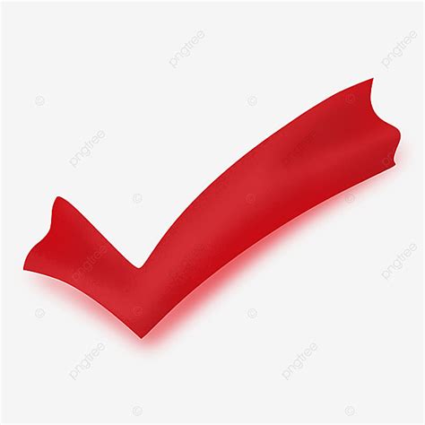 Giant Red Check Mark