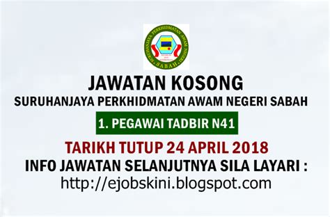 Maybe you would like to learn more about one of these? Jawatan Kosong Suruhanjaya Perkhidmatan Awam Negeri Sabah ...