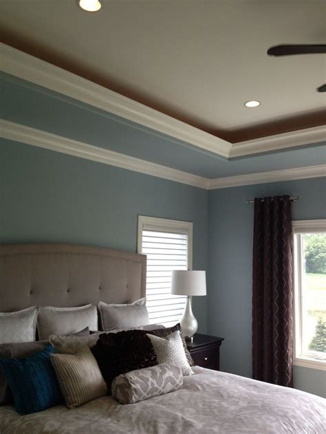 tray ceiling paint ideas | Tray ceiling master and dining. | Ideas for