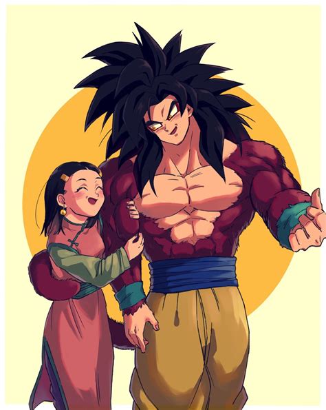 Son Goku And Chi Chi Dragon Ball And More Drawn By Relio Db
