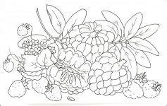 Desene De Colorat Fructe Qbebe Planse Si Imagini De Colorat Desene De