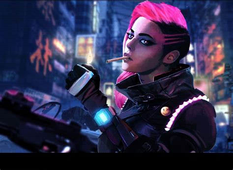 Cyberpunk Girl Wallpapers Wallpaper Cave