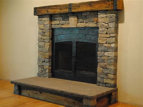 Ledgestone Fireplace