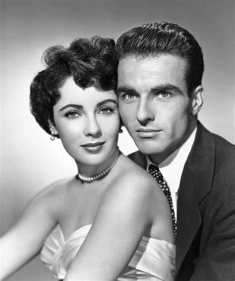 Montgomery Clift And Elizabeth Taylor From A Place In The Sun 1950