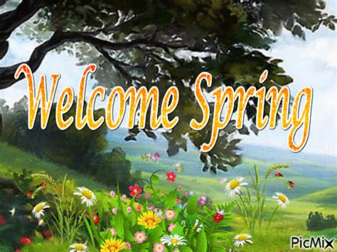 Welcome Spring Flowers Pictures Photos And Images For Facebook