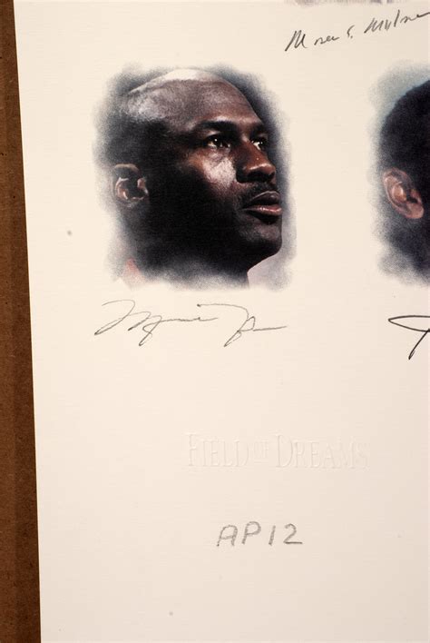 Lot Detail 1996 Nbas 50 Greatest Players Signed Lithograph Ap 12