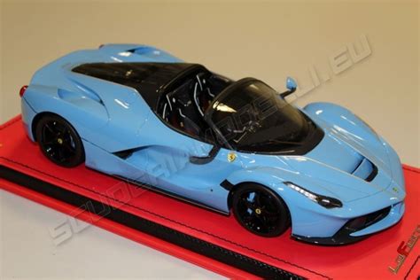 Ferrari laferrari 2013 1:43 scale model car metal diecast toy kids gift red. MR Collection Ferrari Ferrari LaFerrari Aperta - NEW BABY BLUE - Baby Blue