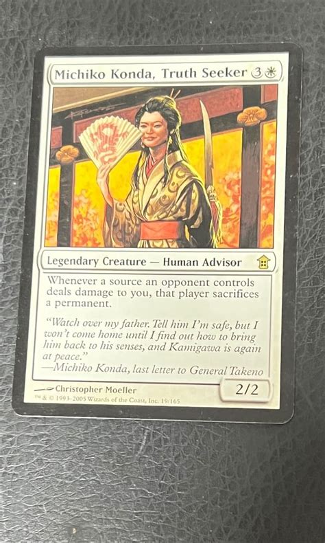 Mtg Michiko Konda Truth Seeker Hobbies And Toys Toys And Games On Carousell