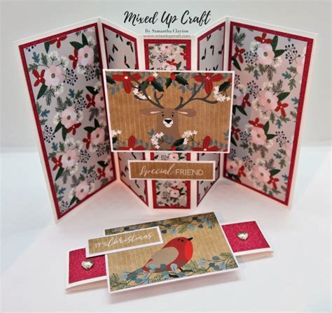 New Size 6 X 6 Pop Out Gatefold Card Cardmaking With My Nan Mixed Up