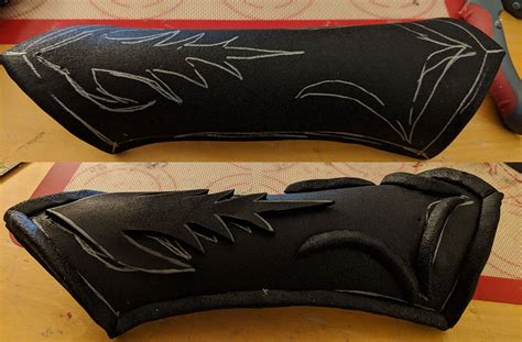 drow elf armor tutorial with worbla and l200 foam costume musings