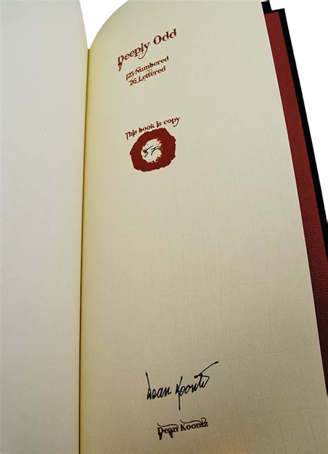 Dean Koontz The Odd Thomas Novels Signed Limited Edition 8 Vol