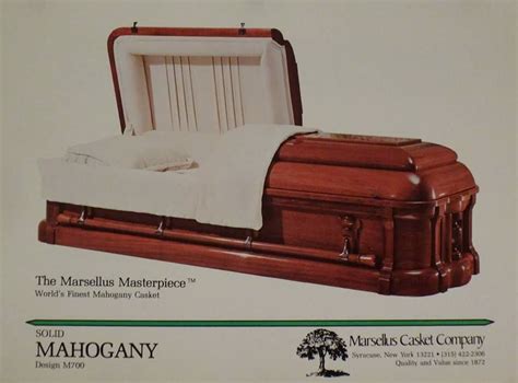 Marcellus Caskets Out Of Syracuse N Y Now Owned By