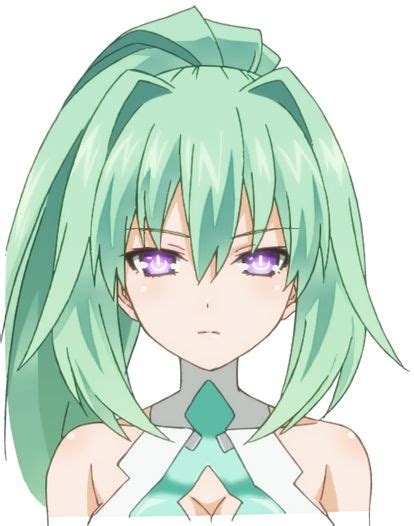 Greenheart From Hyperdimension Neptunia Neptunia อะนิเมะ และ สอนวาดรูป
