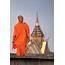 Buddhist Monk Walking