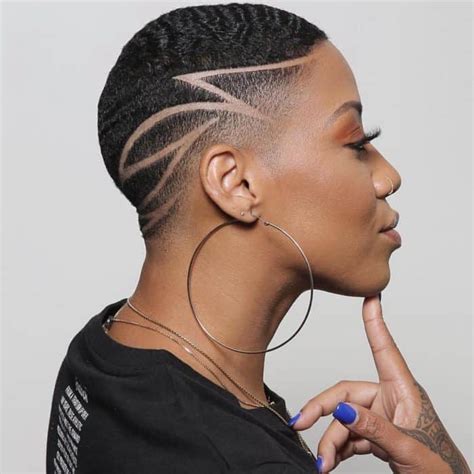 Bold Shaved Hairstyles For Black Women Hairstylecamp