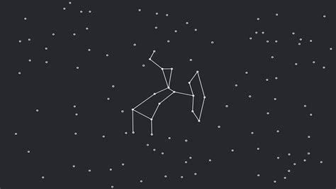 Wallpaper 8k Sagittarius Minimalism Stars Line Art 7680x4320