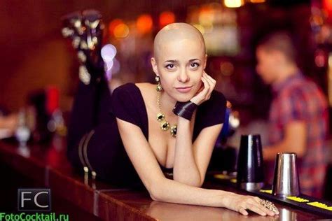 loverbald russian model “onna” bald girl cool hairstyles bald women