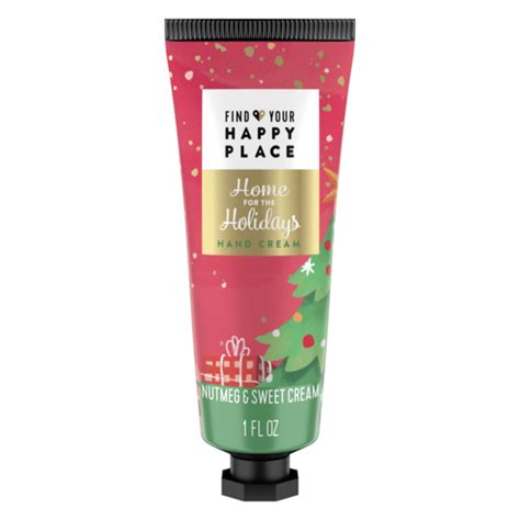 Find Your Happy Place Home For The Holidays Hand Cream Nutmeg