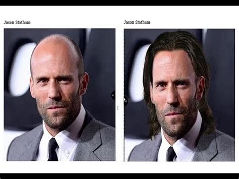 He has also been a fashion model, black market. Jason Statham status of hair and balding - YouTube