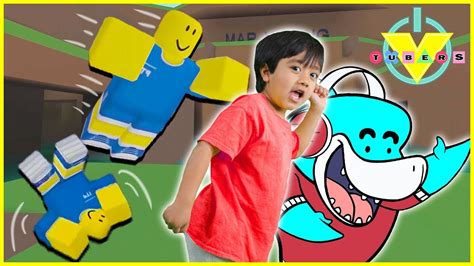 Roblox Parkour Tag Lets Play With Ryan Toysreview Vs Big Gil Youtube