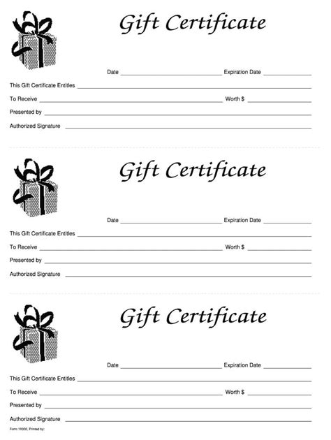 Free T Certificate Templates Printable