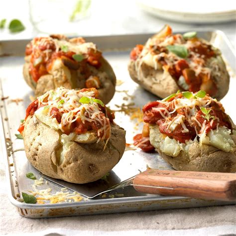 Best Pizza Stuffed Baked Potatoes Recipes