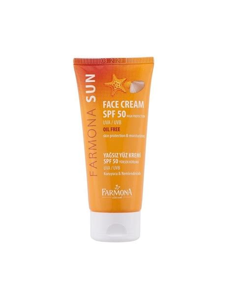 Farmona Sun Face Cream 50spf Uvauvb Oil Free