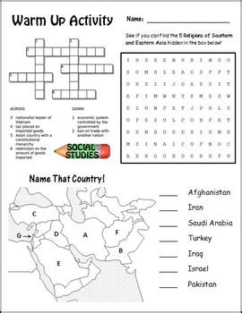 Our collection of social studies worksheets for kids is simple to do yet engaging your child to fall in love with the subject. Social Studies Worksheet 7th Grade Georgia by Classroom ...