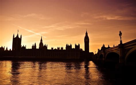Big Ben London Evening Wallpapers And Images Wallpapers