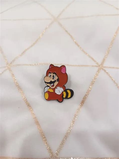 Andsuper Mario Worldand Super Mario Bros Enamel Metal Pin Racoon Costume