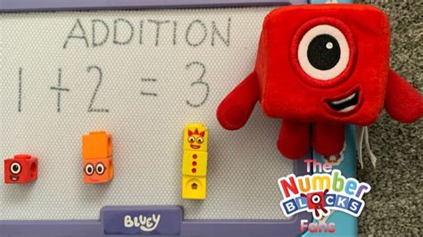 Math Addition With Numberblocks Math Link Cubes And Numberblocks One