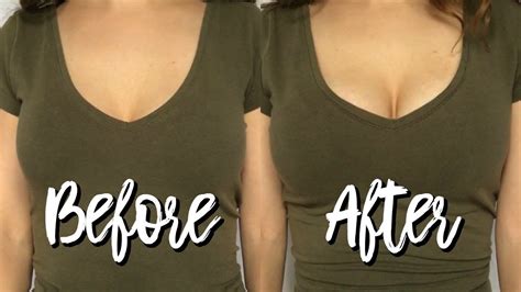 amazing bra hack every girl should know how to make your boobs look bigger audrey victoria