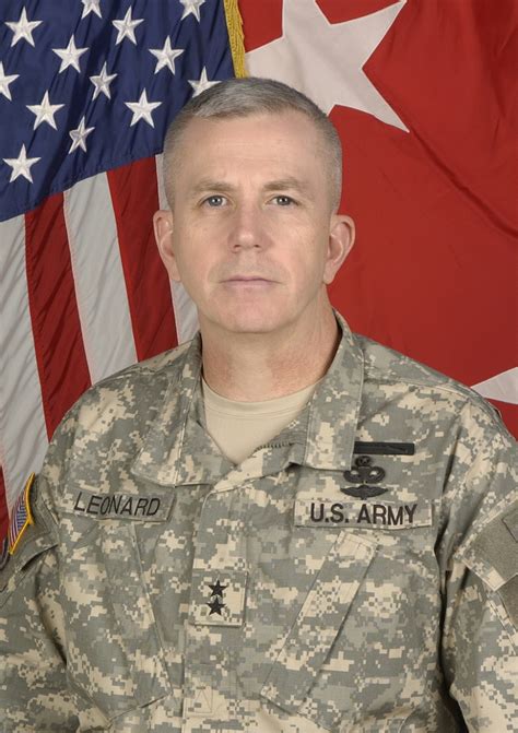 Maj Gen Kevin A Leonard Article The United States Army
